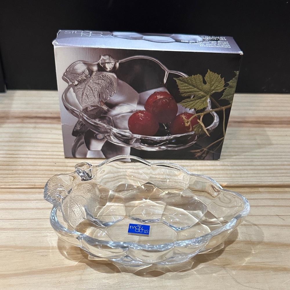 Vintage Studio Nova Glass Fruitage Bowl